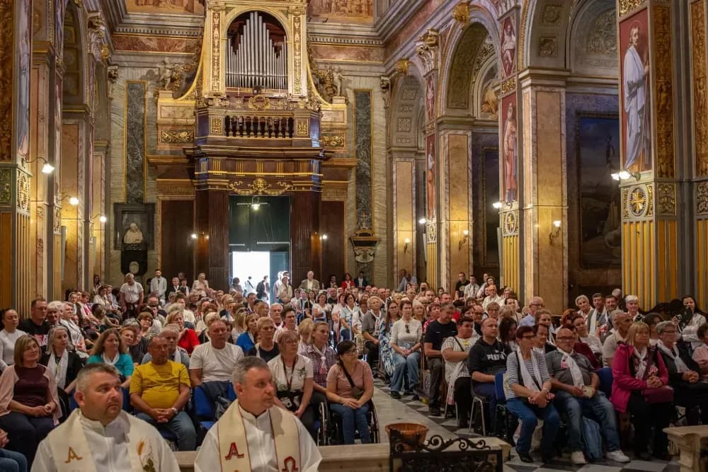 VELIKA FOTOGALERIJA: Vjernici Požeške biskupije hodočastili u Rim povodom jubileja i 1100. obljetnice Splitskih sabora
