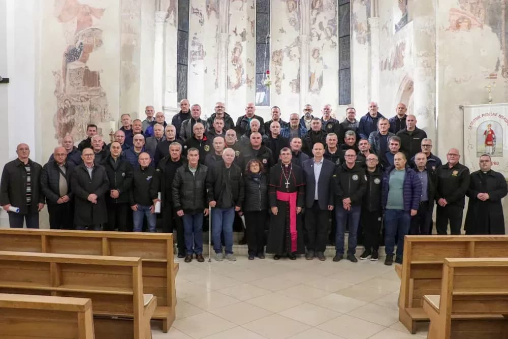 TRADICIONALNI SUSRET: Biskup Ivo primio predstavnike braniteljskih udruga