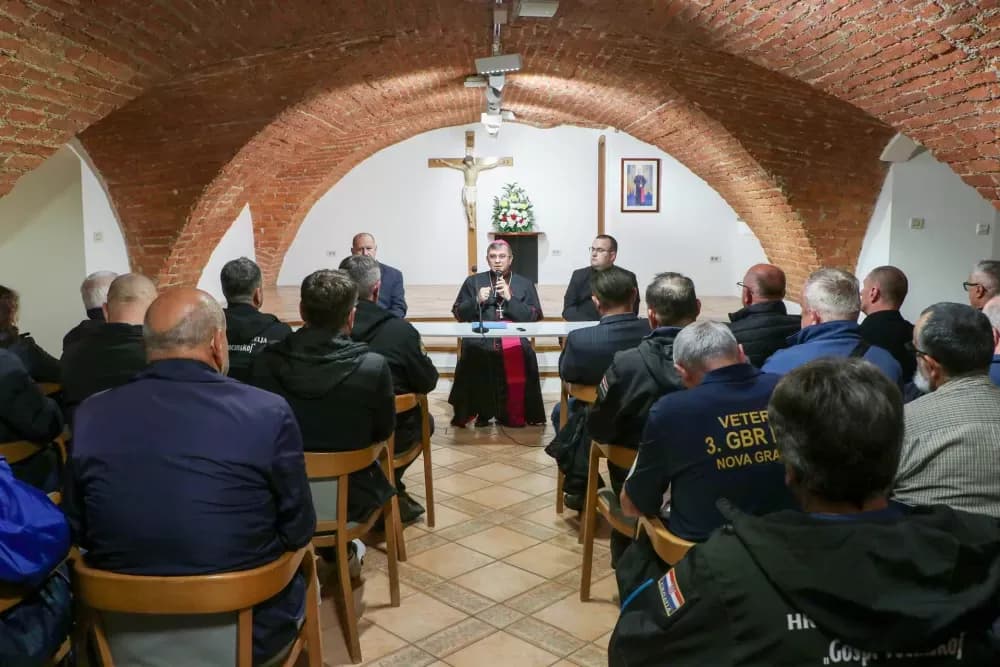 TRADICIONALNI SUSRET: Biskup Ivo primio predstavnike braniteljskih udruga