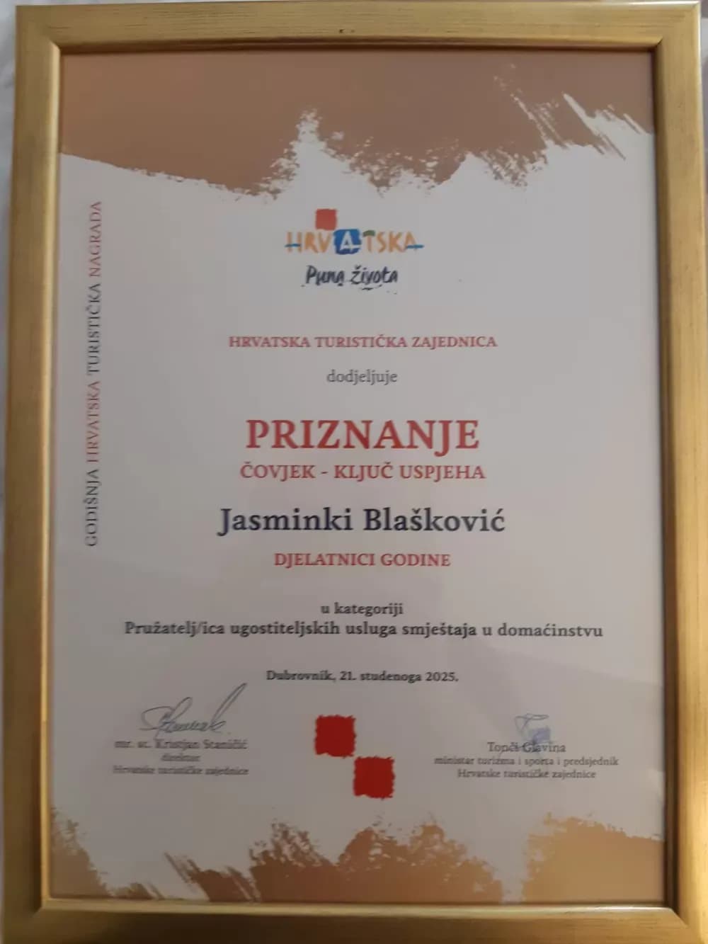 ODLIČNE VIJESTI S DANA HRVATSKOG TURIZMA: Jasminka Blašković prava ʼambasadoricaʼ Pleternice