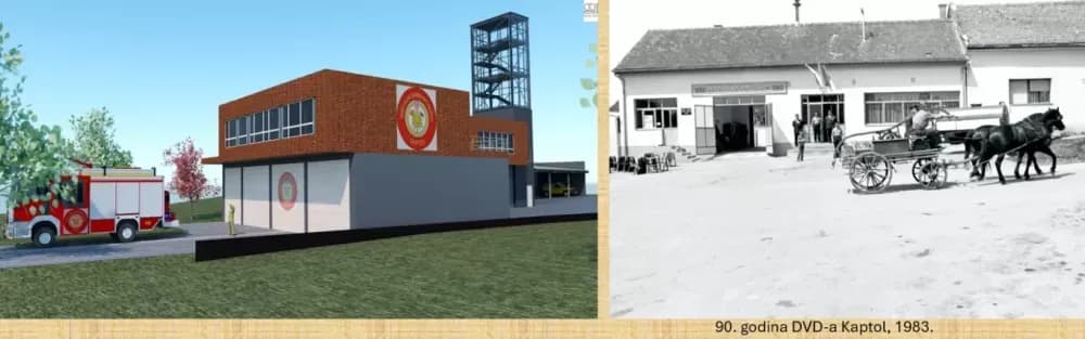 Nagrada za 135 godina služenja: Kaptol gradi novo vatrogasno spremište“