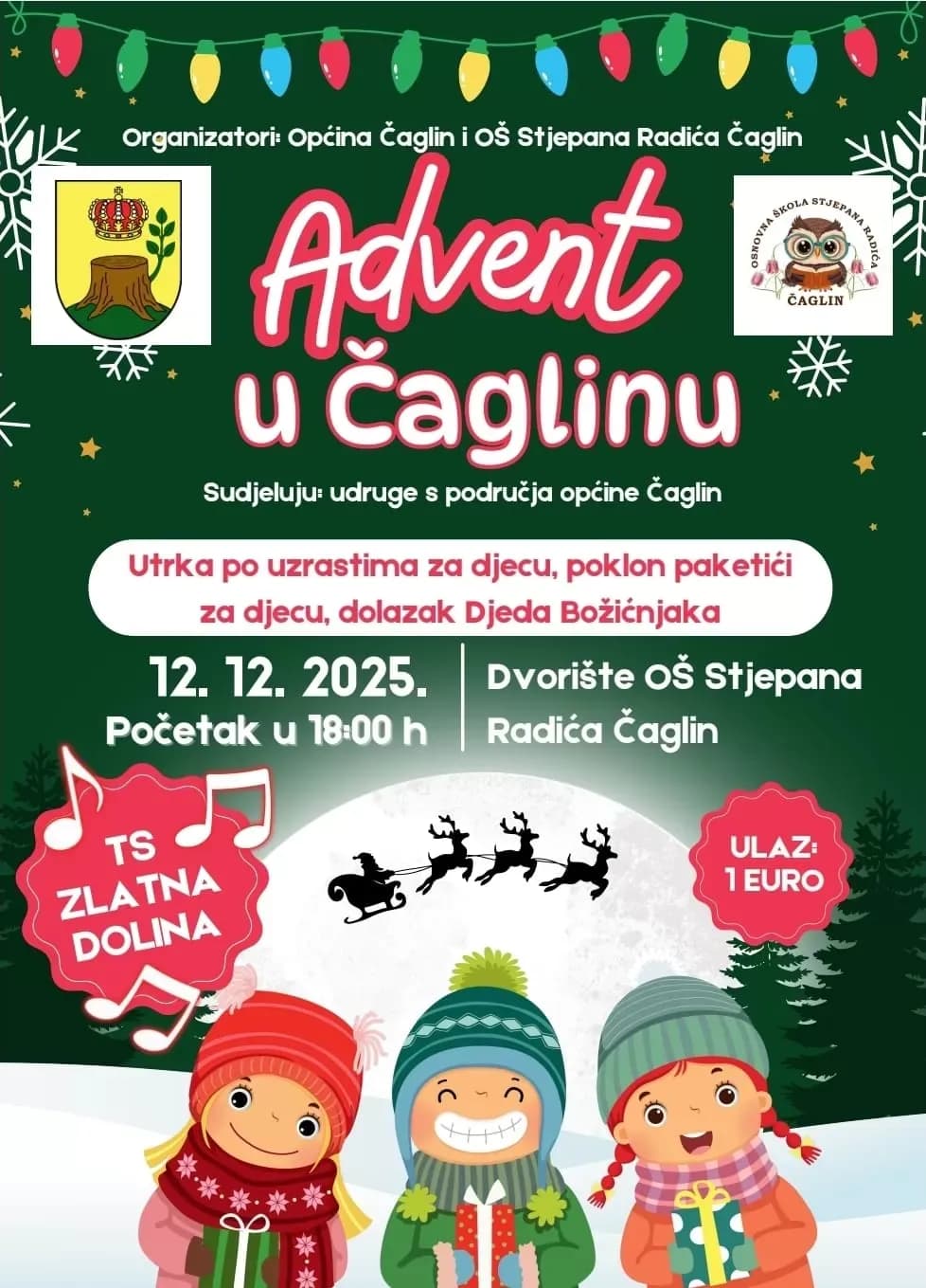 Advent u Čaglinu: Mjesto gdje će se radost dijeliti, a zajedništvo slaviti - 12. prosinca 2025.