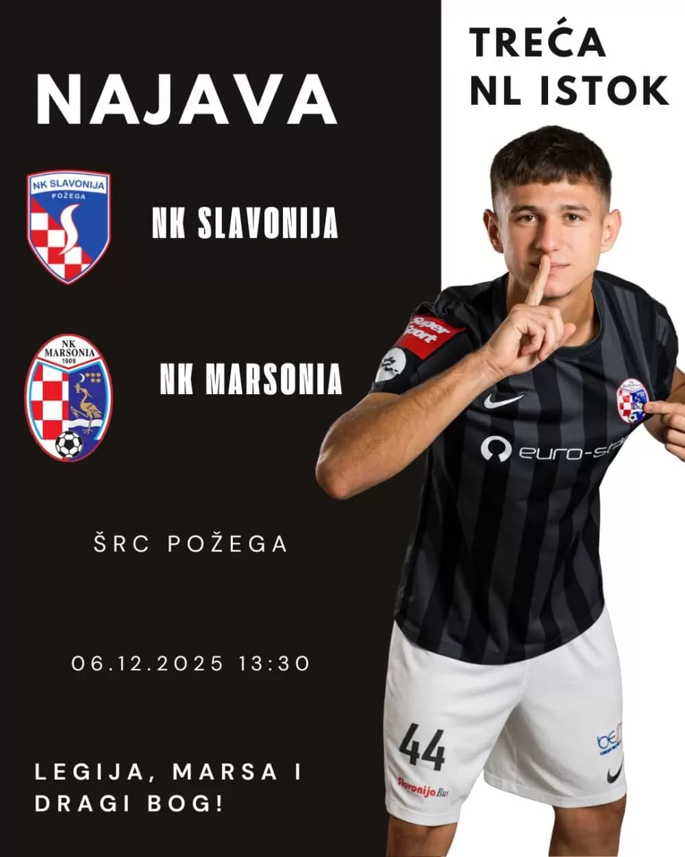 Derbi za jesenski tron: Marsonia i Slavonija u odlučujućem okršaju 3. NL Istok