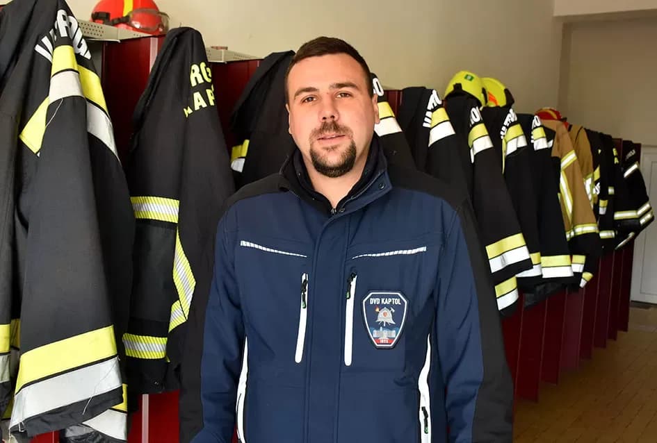 Život pod rotacijom: Filip Došen iz Kaptola dokazuje da vatrogasni poziv ne poznaje dosadu