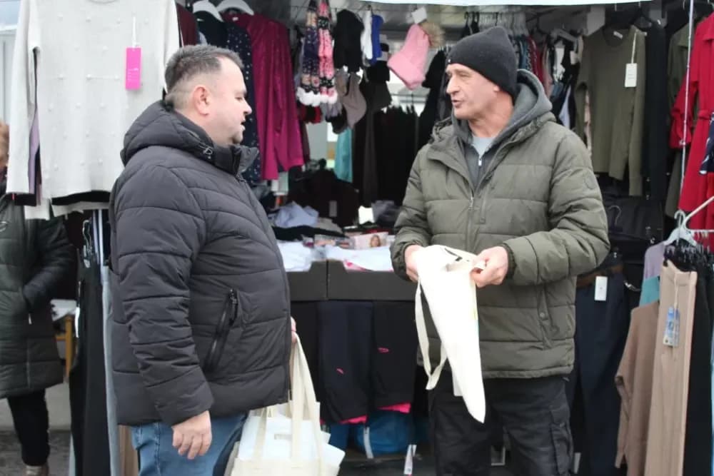 Blagdanski znak pažnje za zakupce požeške tržnice