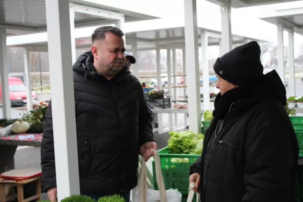 Blagdanski znak pažnje za zakupce požeške tržnice