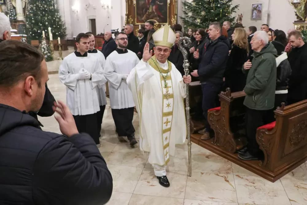 Misa polnoćka u požeškoj Katedrali
