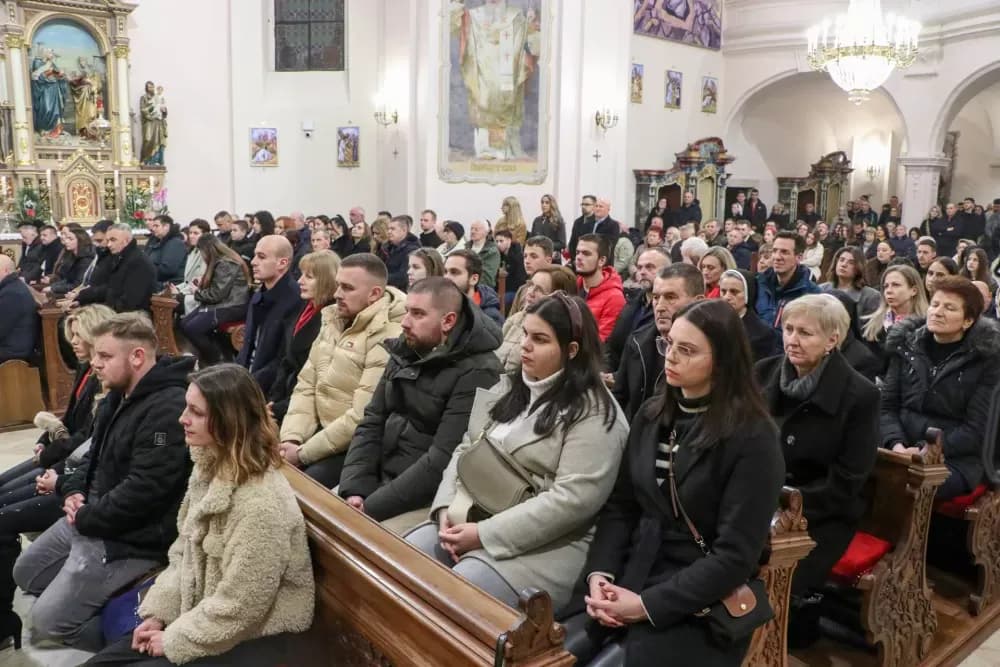 Misa polnoćka u požeškoj Katedrali