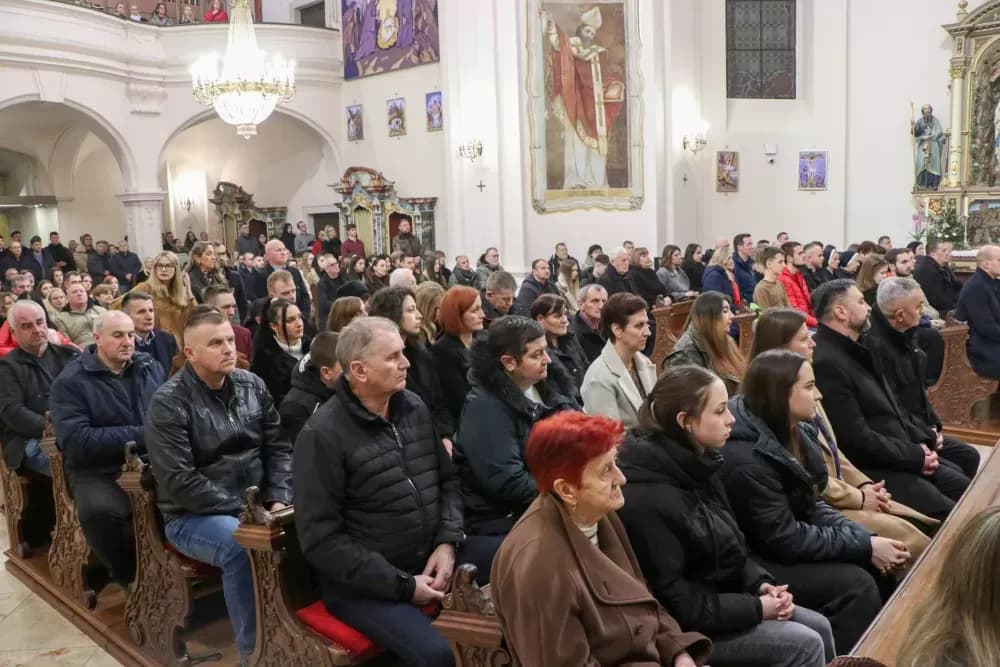 Misa polnoćka u požeškoj Katedrali