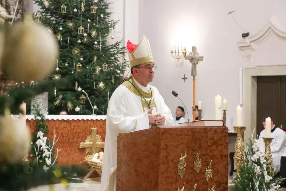 Misa polnoćka u požeškoj Katedrali