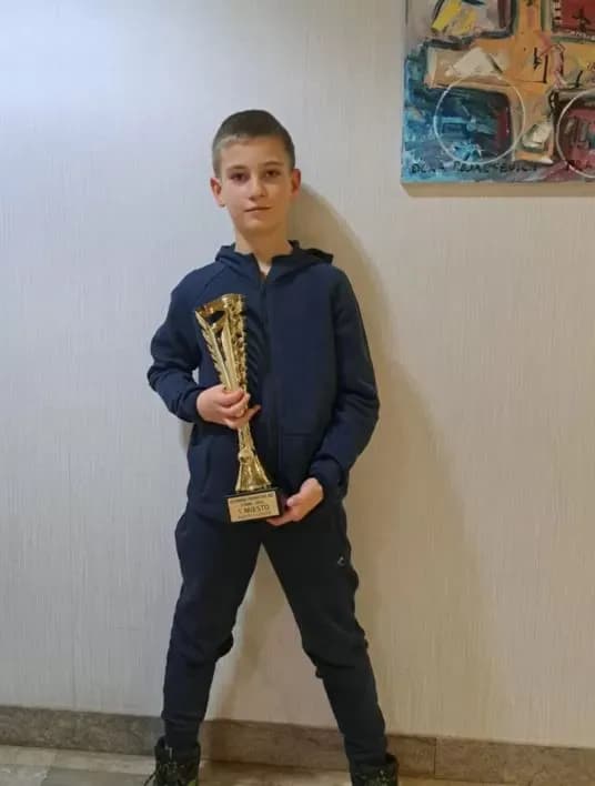 USPJEŠAN NASTUP MLADOG POŽEŠKOG ŠAHISTA: Mate Kovačević pobjednik na kadetskom prvenstvu Osječko-baranjske županije u uzrastu do 11 godina