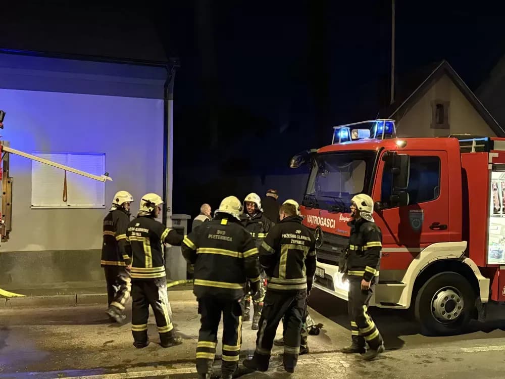 Požar na obiteljskoj kući u Pleternici
