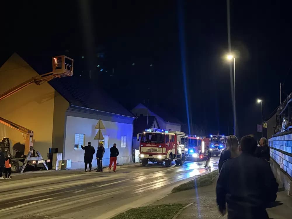 Požar na obiteljskoj kući u Pleternici