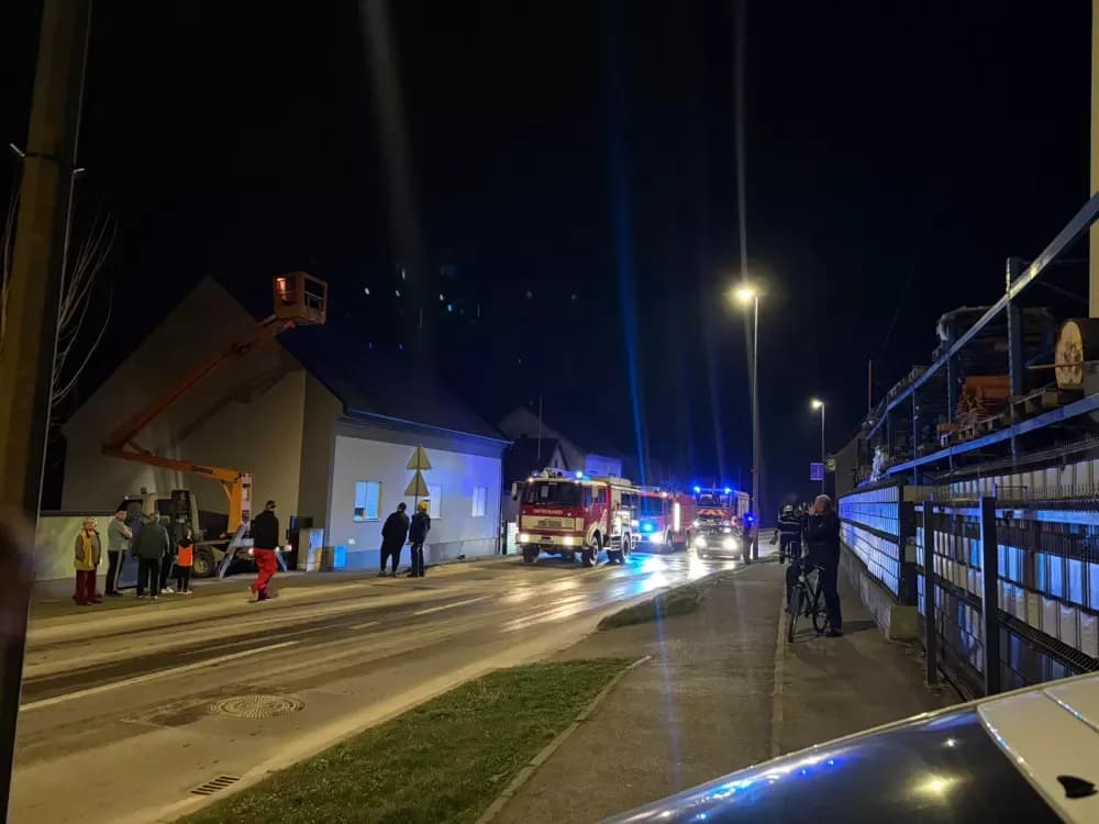 Požar na obiteljskoj kući u Pleternici