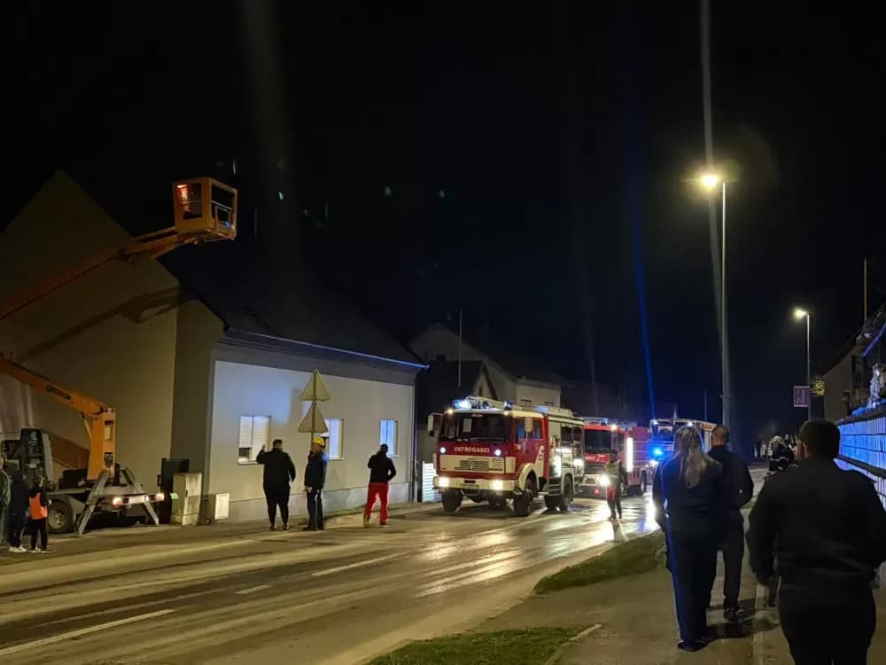 Požar na obiteljskoj kući u Pleternici