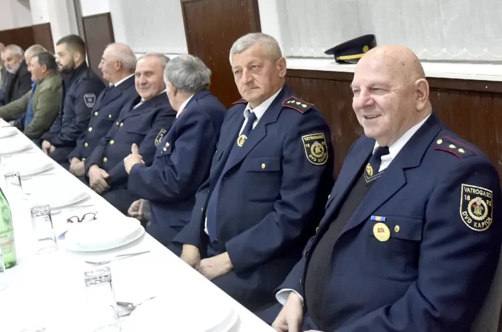 Kaptolački vatrogasci izabrali isto čelništvo, a Uzoran vatrogasac je Vjekoslav Juranović Piše: Jelenko Topić