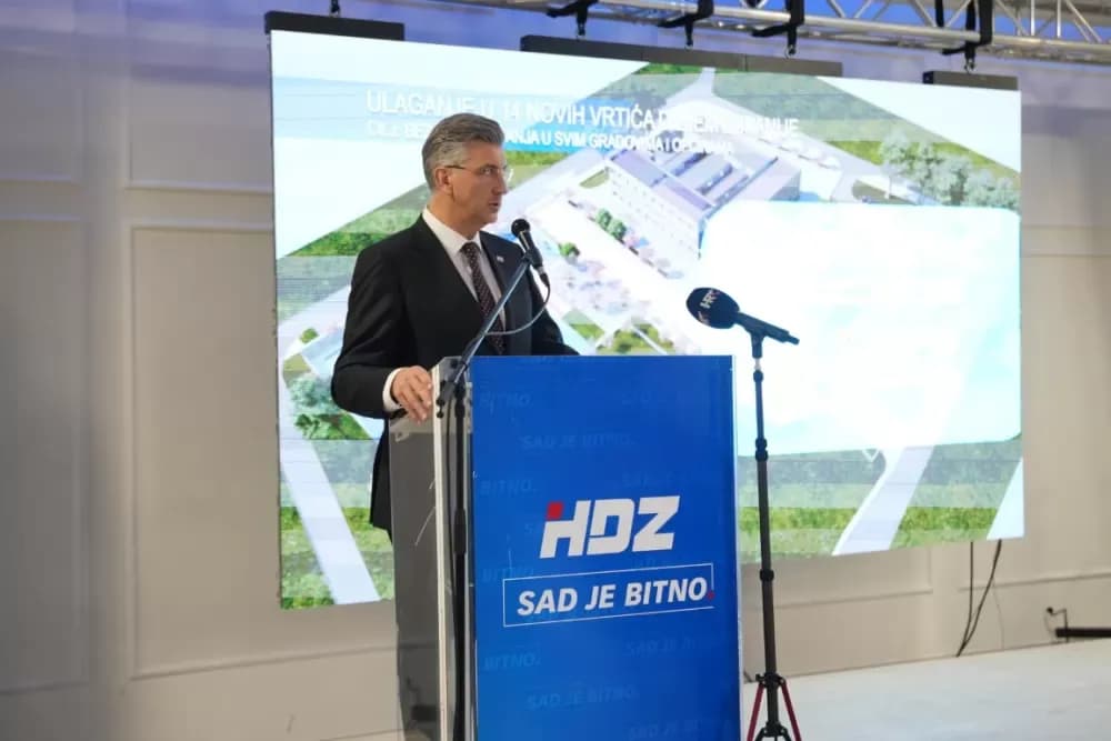 „Plenković na 36. obljetnici HDZ-a u Požegi: ‘Antonija Jozić i HDZ donose pobjede i projekte!’“
