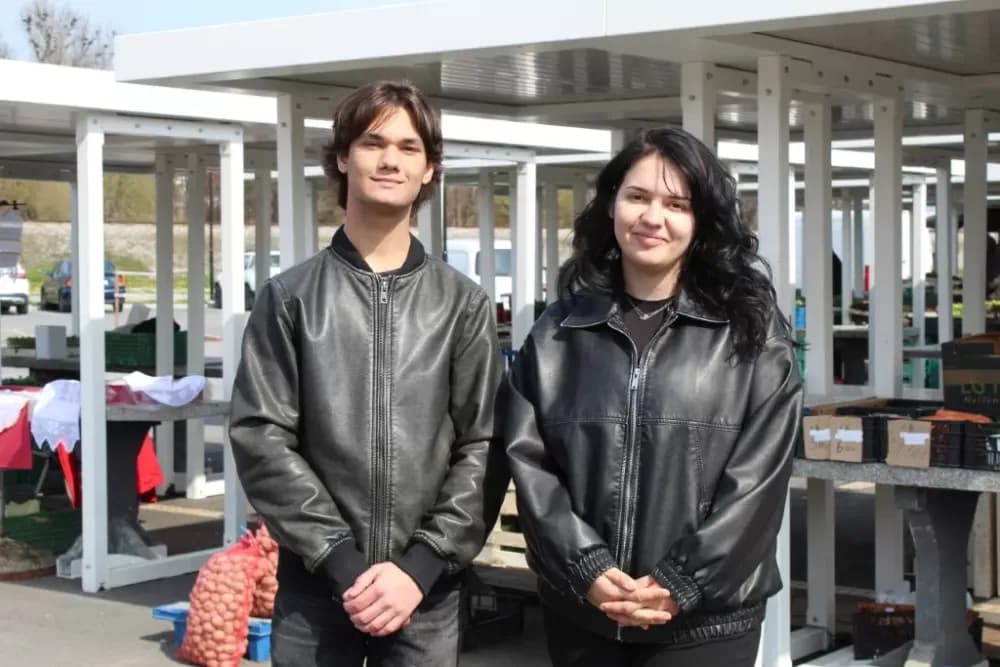 Studenti fakulteta turizma i ruralnog razvoja na požeškoj tržnici