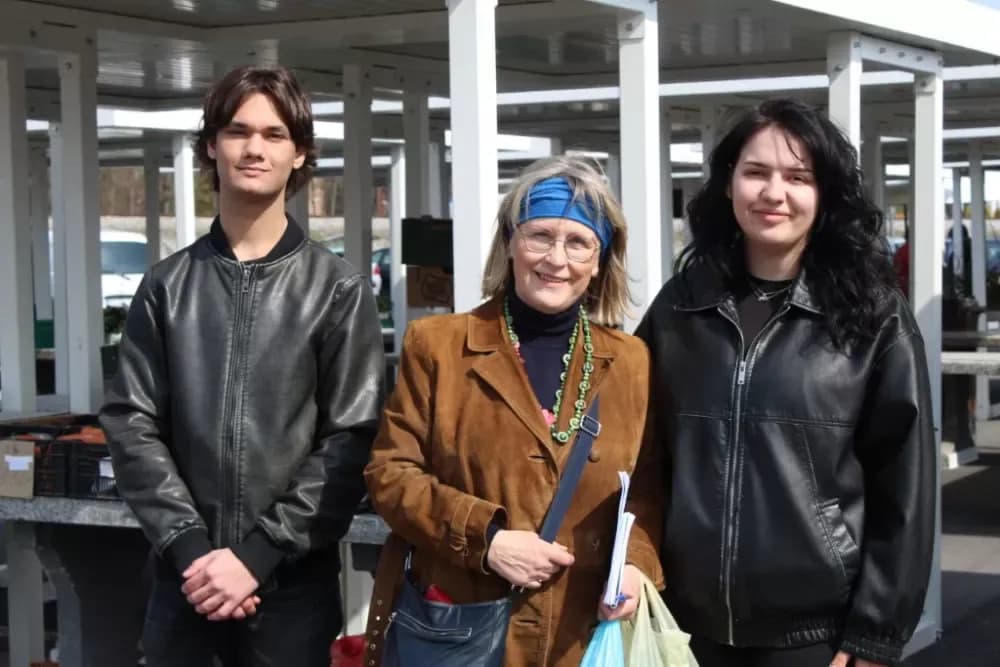 Studenti fakulteta turizma i ruralnog razvoja na požeškoj tržnici