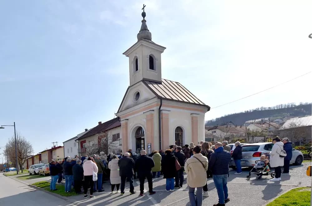 POŽEŽANI PROSLAVILI SVETOG JOSIPA: Svečano misno slavlje u kapelici na izlazu iz grada
