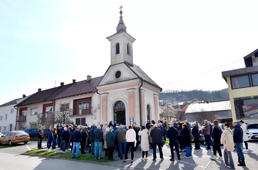 POŽEŽANI PROSLAVILI SVETOG JOSIPA: Svečano misno slavlje u kapelici na izlazu iz grada