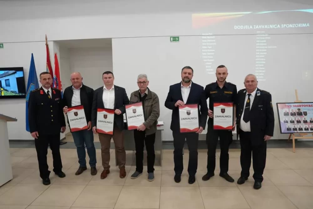 Uz jubilej DVD Brestovac odlikovan Alen Ugrin, te za 50 godina Pustajić, Varelija, Vukelić i Mirjan