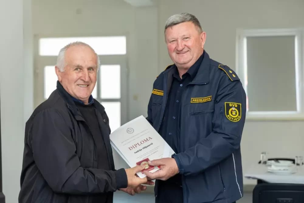 Održana 75. redovna izvještajno-izborna skupština DVD-a Lukač: Josip Mitrović novi predsjednik