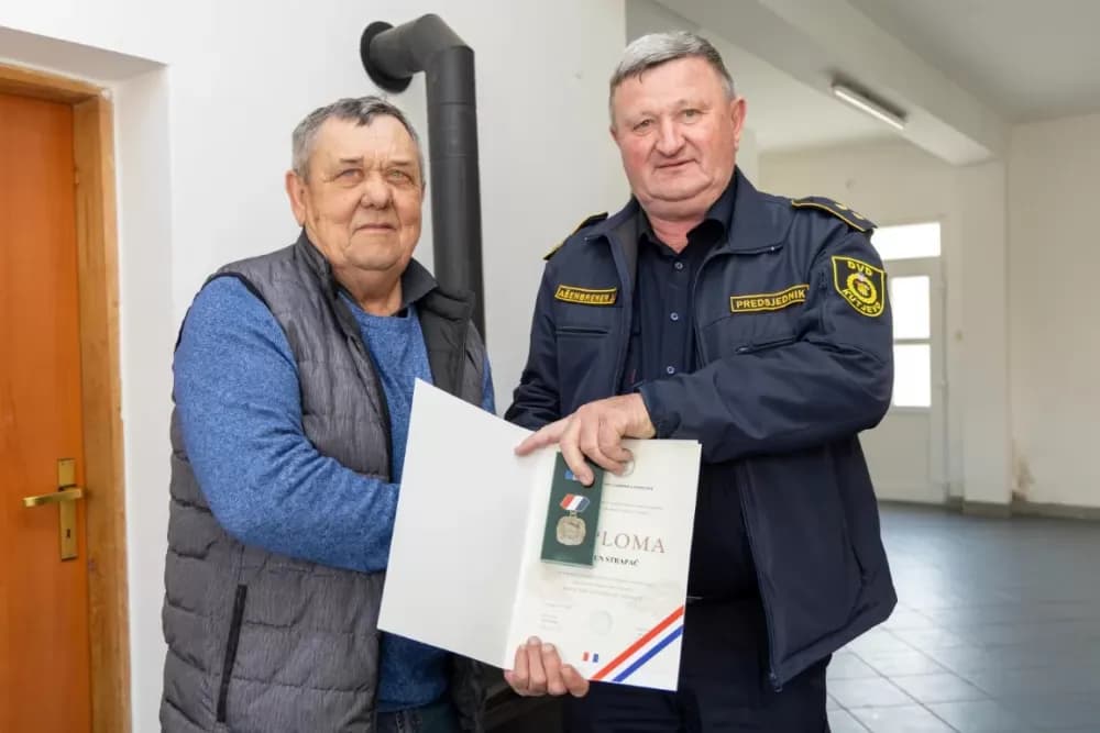 Održana 75. redovna izvještajno-izborna skupština DVD-a Lukač: Josip Mitrović novi predsjednik