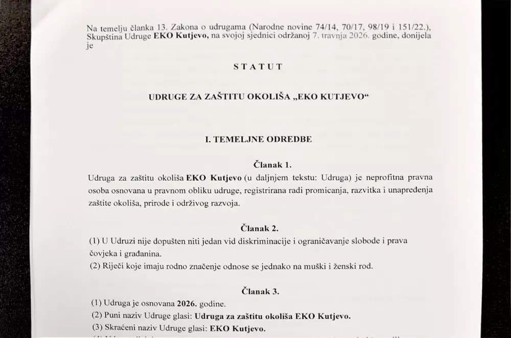 Kutjevčani osnivaju udrugu „Eko Kutjevo“: Široka fronta za zaštitu zdravlja, imovine i brenda grada