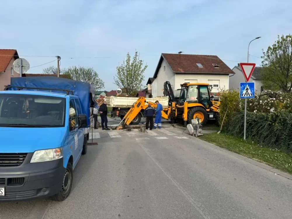 Novi kvar na gotovo istom mjestu: Dio Požege opet bez vode