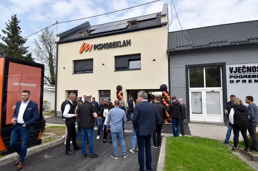 Pismoreklam kao “Top Gun” grafičke industrije – otvoren novi pogon: Snaga obitelji Mandić pretočena u novi poslovni uspjeh