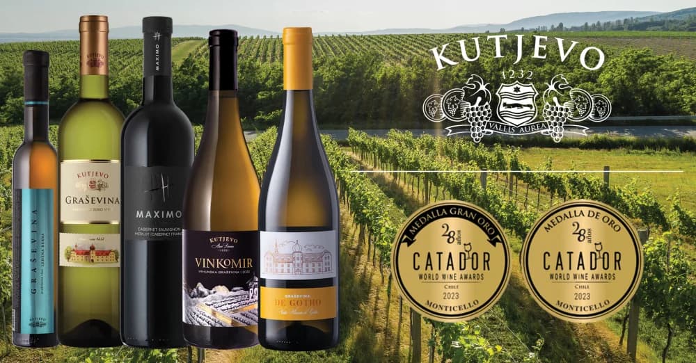 Pohod zlatnih visina na CatadʼOr World Wine Awards