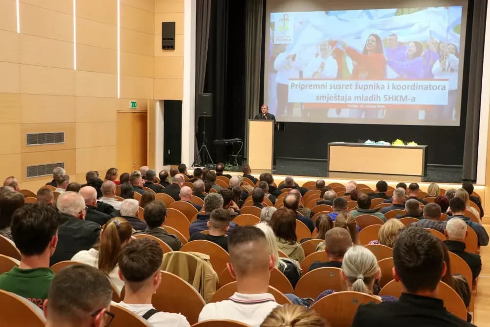 Susret župnika i koordinatora smještaja u pripravi za SHKM u Požegi