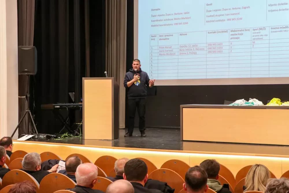Susret župnika i koordinatora smještaja u pripravi za SHKM u Požegi