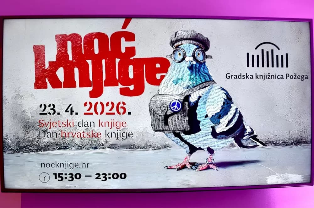 POŽEGA U ZNAKU KNJIGE: Više od 20 programa u „Pobratimstvu lica u svemiru“