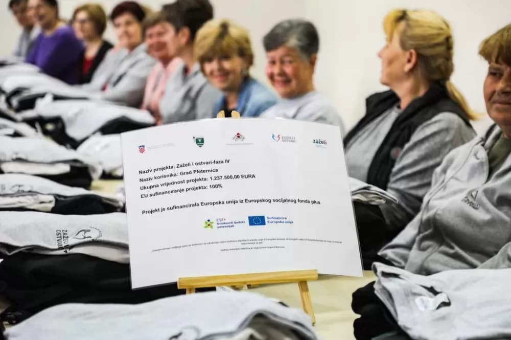 Jačanje podrške starijima i nemoćnima u Pleternici : Projekt Zaželi donosi konkretnu pomoć na terenu