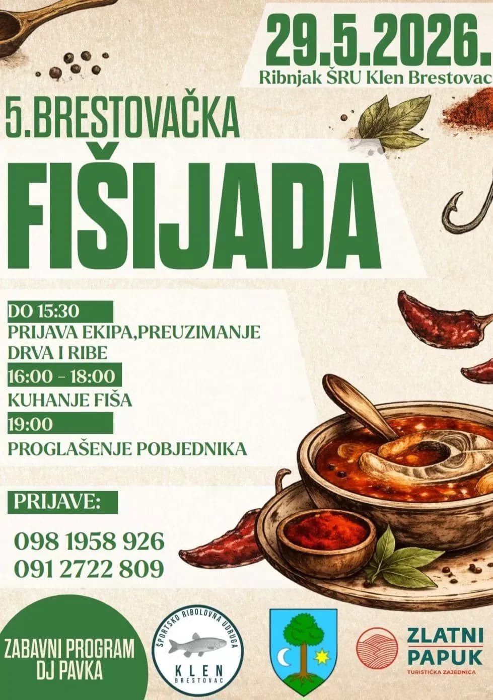 Brestovčani zovu na svoju Fišijadu – prijave već traju