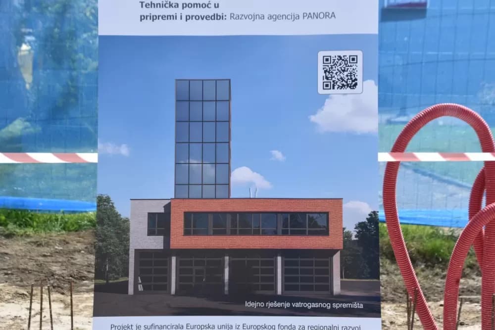 Lončarević nastavio gdje je Pavičić stao: Počela gradnja vatrogasnog spremišta