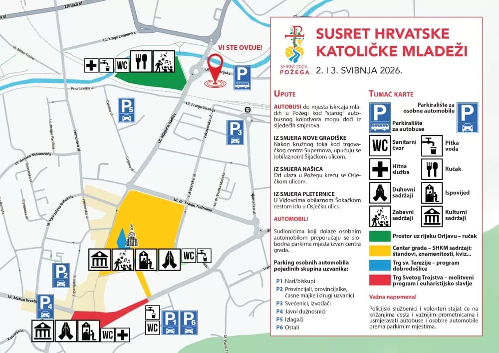 Požega postaje središte mladih vjernika: sve o Susretu hrvatske katoličke mladeži