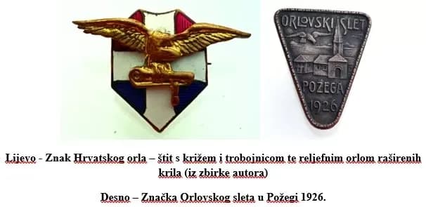 SLET HRVATSKOG ORLA U POŽEGI 1926. GODINE