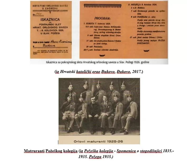 SLET HRVATSKOG ORLA U POŽEGI 1926. GODINE
