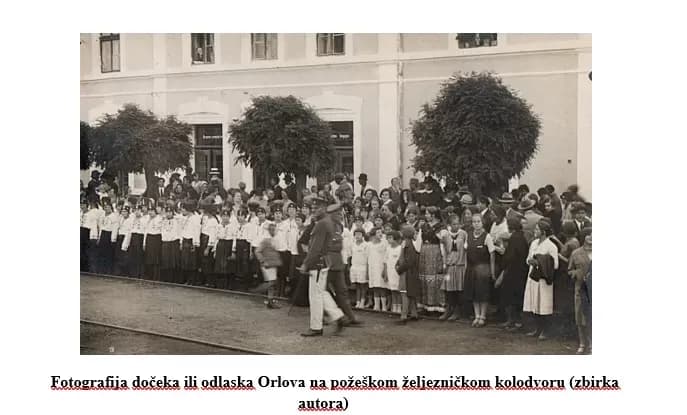SLET HRVATSKOG ORLA U POŽEGI 1926. GODINE