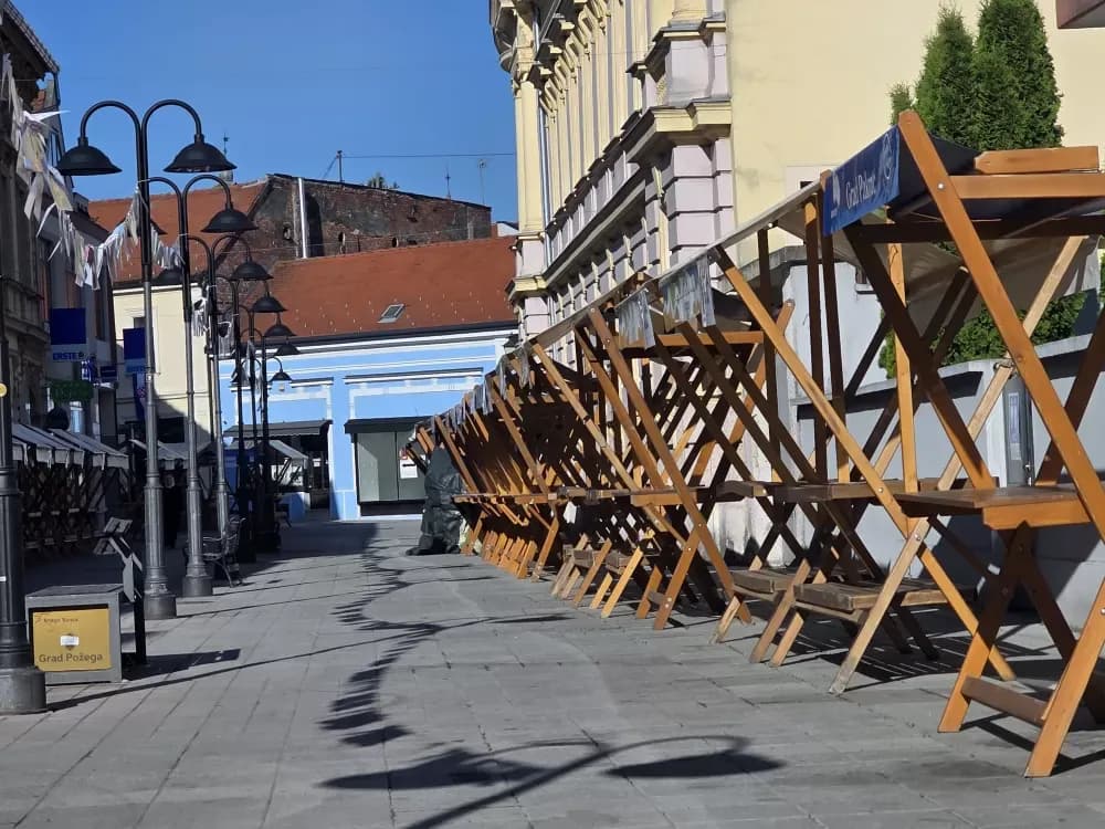Volonteri i komunalci na djelu: Jutro nakon velikog događaja Požega blista od čistoće