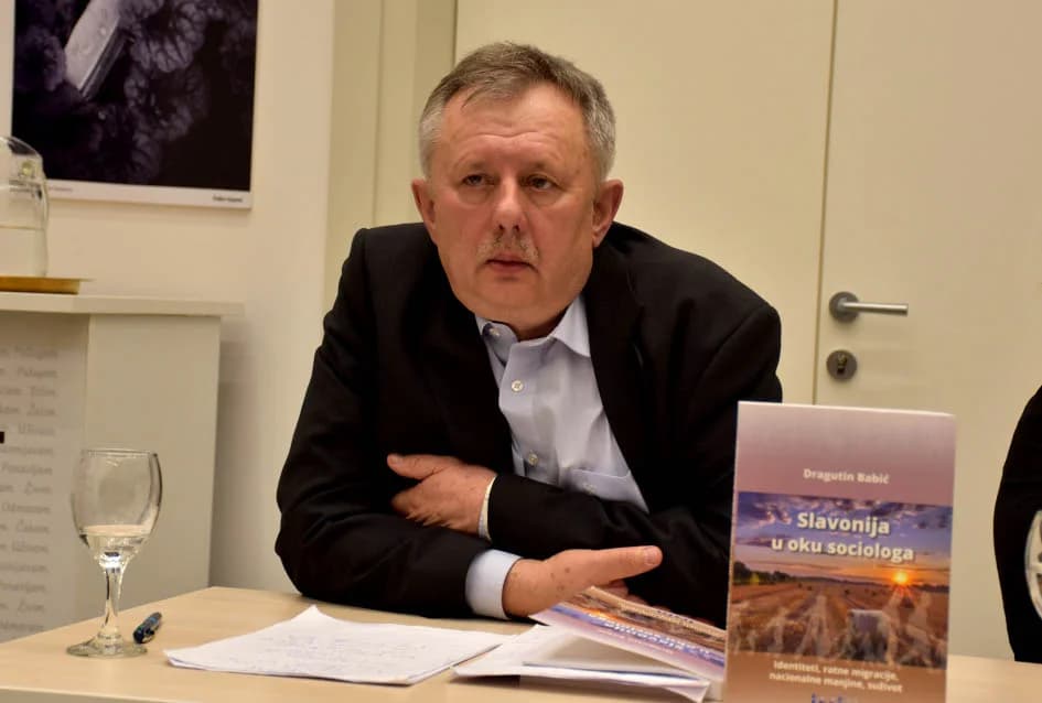 Predstavljanje knjige „Slavonija u oku sociologa – identiteti, ratne migracije, nacionalne manjine, suživot“ autora dr. sc. Dragutina Babića