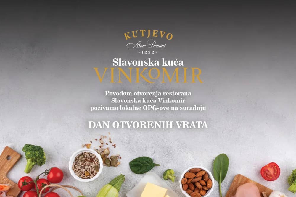 Poziv za lokalne OPG-ove - Restoran – Slavonska kuća Vinkomir