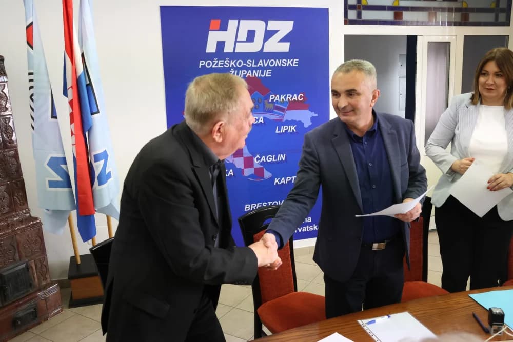 Požeško-slavonski HDZ i Hrvatska stranka umirovljenika