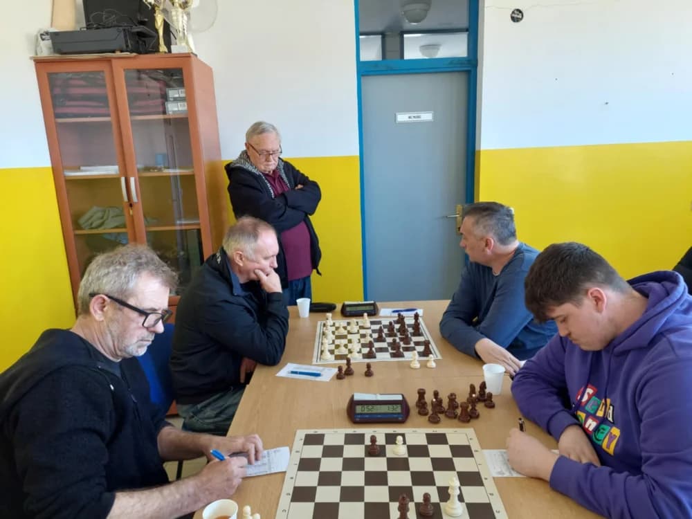 NAKON PROLJETNOG ŠAHOVSKOG NATJECANJA: Druga ekipa Brestovca završila na petom, a prva na sedmom mjestu