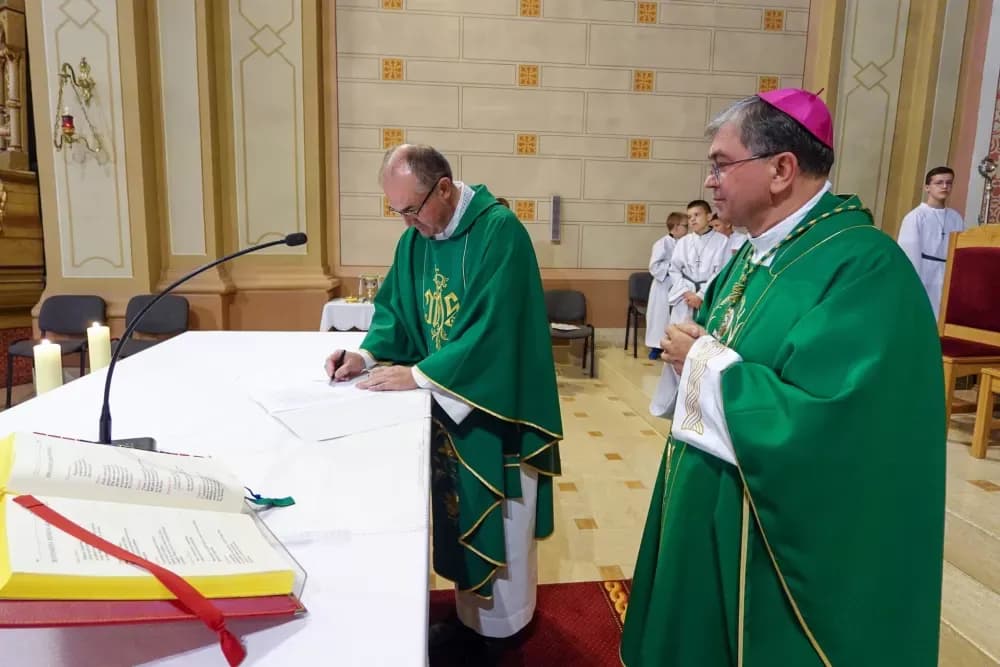 Preč. Ivica Žuljević preuzeo službu župnika u Kaptolu