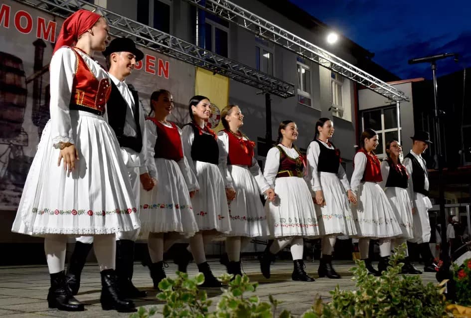 (FOTOGALERIJA) Bogatu smotru nakon nastupa desetak folklornih skupina začinili davorski tamburaši Satir