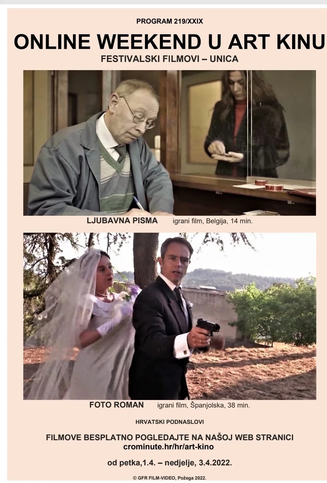ART kino Požega nastavlja sa svojim projekcijama